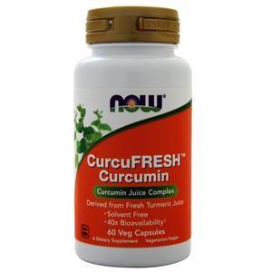 Now CurcuFresh Curcumin  60 vcaps