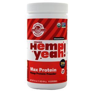 Manitoba Harvest Organic Hemp Yeah! Max Protein Unsweetened 16 oz