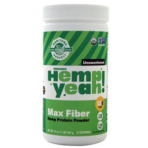 Manitoba Harvest Organic Hemp Yeah! Max Fiber Unsweetened 16 oz