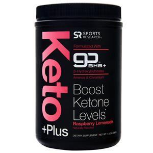 Sports Research Keto +Plus Raspberry Lemonade 11.2 oz