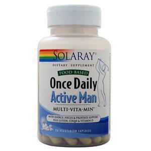 Solaray Once Daily Active Man - Food Based  90 vcaps