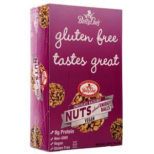 Betty Lou's Nuts About Energy Balls - Vegan & Gluten Free Chocolate Hazelnut 12 balls