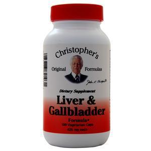 Christopher's Original Formulas Liver & Gallbladder Formula  100 vcaps