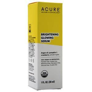 Acure Brightening Glowing Serum  1 fl.oz