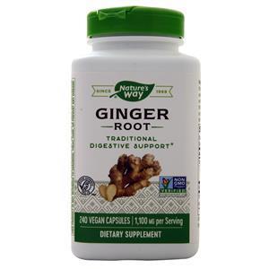 Nature's Way Ginger Root  240 vcaps