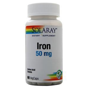 Solaray Iron (50mg)  60 vcaps