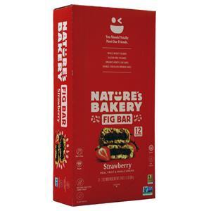 Nature's Bakery Fig Bar Strawberry (12 TwinPacks) 24 bars