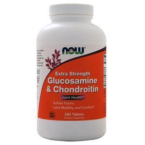 Now Extra Strength Glucosamine & Chondroitin  240 tabs