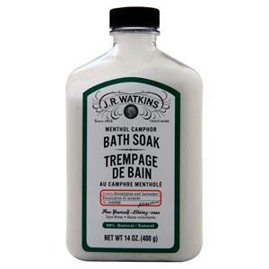 J.R. Watkins Bath Soak - Menthol Camphor  14 oz