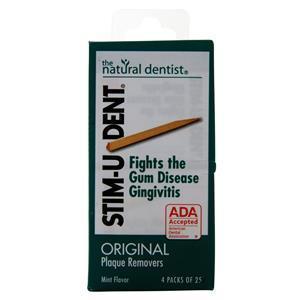 The Natural Dentist Stim-U-Dent Mint 100 count