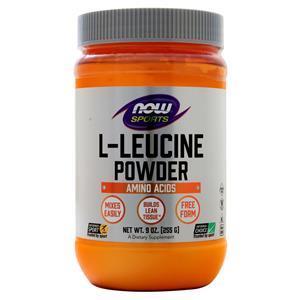 Now L-Leucine Powder  9 oz