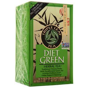 Triple Leaf Tea Diet Green Herbal Tea  20 pckts