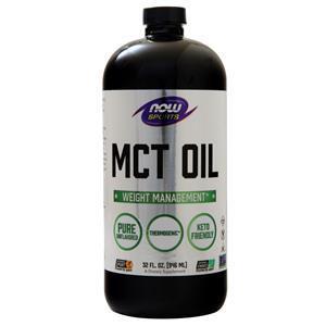 Now MCT Oil Liquid Pure Unflavored 32 fl.oz