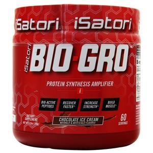 Isatori Bio-Gro Powder - Protein Synthesis Amplifier Chocolate Ice Cream 146 grams