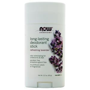 Now Long-Lasting Deodorant Stick Refreshing Lavender 2.2 oz