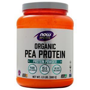 Now Organic Pea Protein Unflavored 1.5 lbs