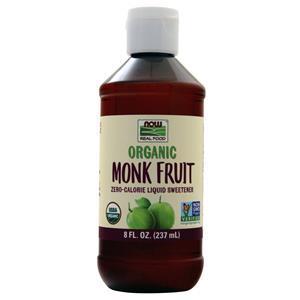 Now Organic Monk Fruit - Zero Calorie Liquid Sweetener  8 fl.oz