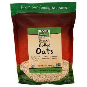 Now Organic Rolled Oats  24 oz