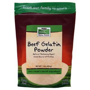 Now Beef Gelatin Powder  1 lbs