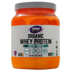 Now Whey Protein - Certified Organic Natural Unflavored 1 lbs