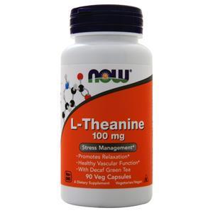 Now L-Theanine (100mg)  90 vcaps