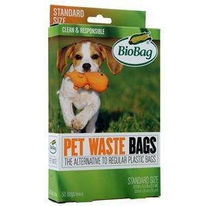 BioBag Pet Waste Bags Standard Size 50 count