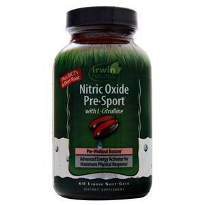 Irwin Naturals Nitric Oxide Pre-Sport with L-Citrulline  60 sgels