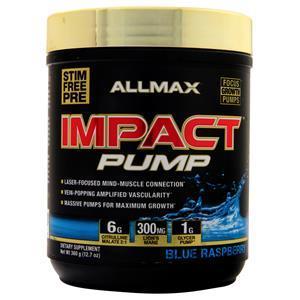 Allmax Nutrition Impact Pump Blue Raspberry 360 grams