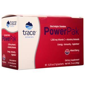 Trace Minerals Research Electrolyte Stamina Power Pak Mixed Berry 30 pckts