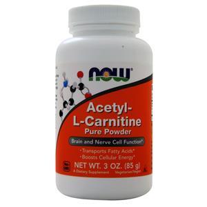 Now Acetyl-L Carnitine Powder  3 oz