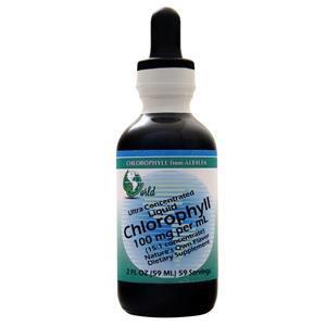 World Organics Liquid Chlorophyll - Ultra Concentrated 100mg  2 fl.oz