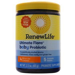Renew Life Ultimate Flora Baby Probiotic Unflavored 2.1 oz