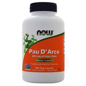 Now Pau D' Arco (500mg)  250 vcaps