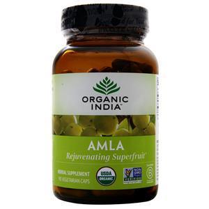 Organic India Amla  90 vcaps