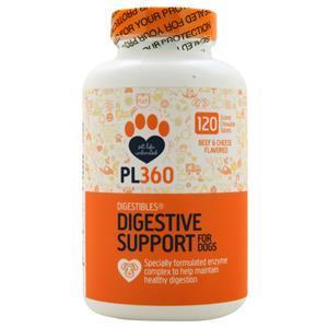 PL360 Digestibles - Digestive Support For Dogs Beef & Cheese 120 tabs