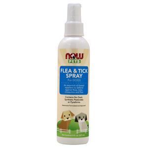 Now Pets Flea & Tick Spray for Dogs  8 fl.oz