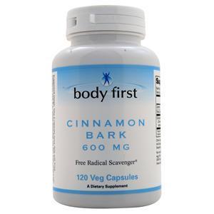 Body First Cinnamon Bark (600mg)  120 vcaps