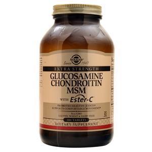 Solgar Extra Strength Glucosamine Chondroitin MSM with Ester-C  180 tabs