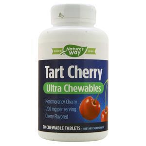 Nature's Way Tart Cherry - Ultra Chewable  90 tabs