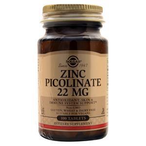 Solgar Zinc Picolinate  100 tabs