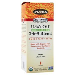 Flora Udo's Oil High Lignan 3-6-9 Blend  17 fl.oz