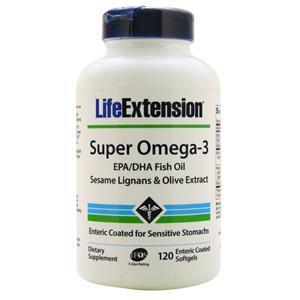 Life Extension Super Omega-3 Enteric Coated 120 sgels