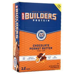 Clif Bar Builder's Bar Chocolate Peanut Butter 12 bars