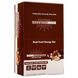 Bonk Breaker Energy Bar Peanut Butter & Dark Chocolate Chip 12 bars