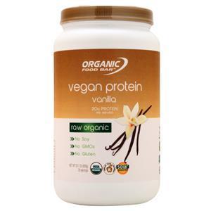 Organic Food Bar Vegan Protein Vanilla 939 grams