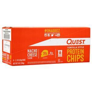 Quest Nutrition Quest Chips Nacho Cheese Tortilla Style 8 pckts