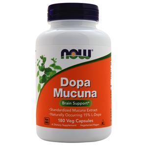 Now Dopa Mucuna  180 vcaps