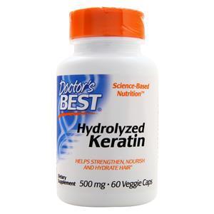 Doctor's Best Hydrolyzed Keratin (500mg)  60 vcaps