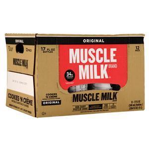 Cytosport Muscle Milk RTD Cookies 'N Cream (17 fl.oz.) 12 bttls