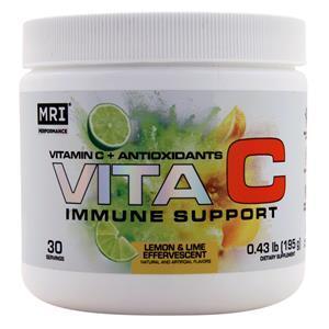 MRI Vita C - Immune Support Lemon & Lime Effervescent 195 grams